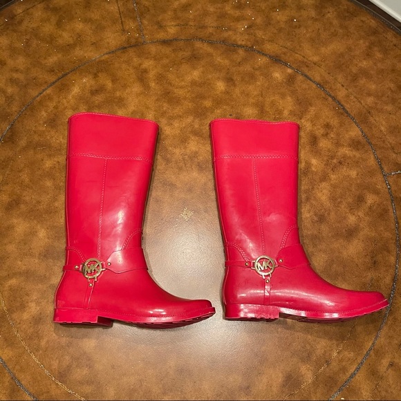michael kors rain boots size 10